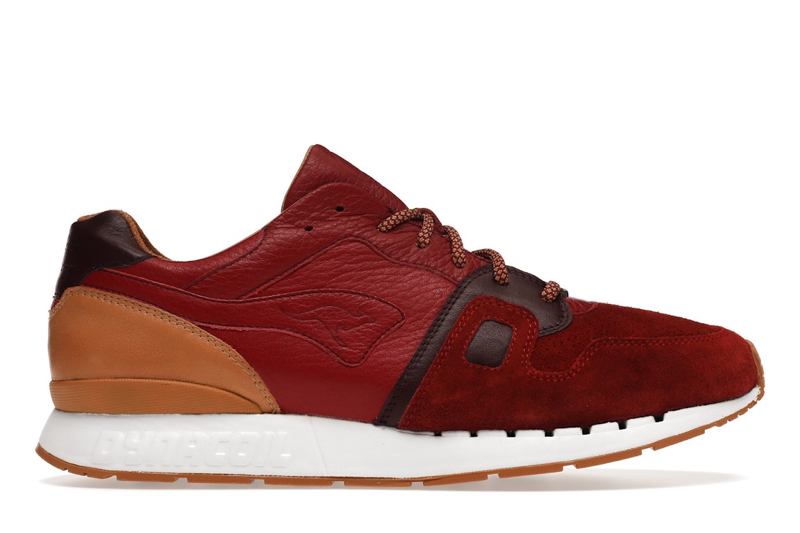 Pre-owned Kangaroos Omnicoil 2 Afew Jelly In Jelly Red/peanut Butter