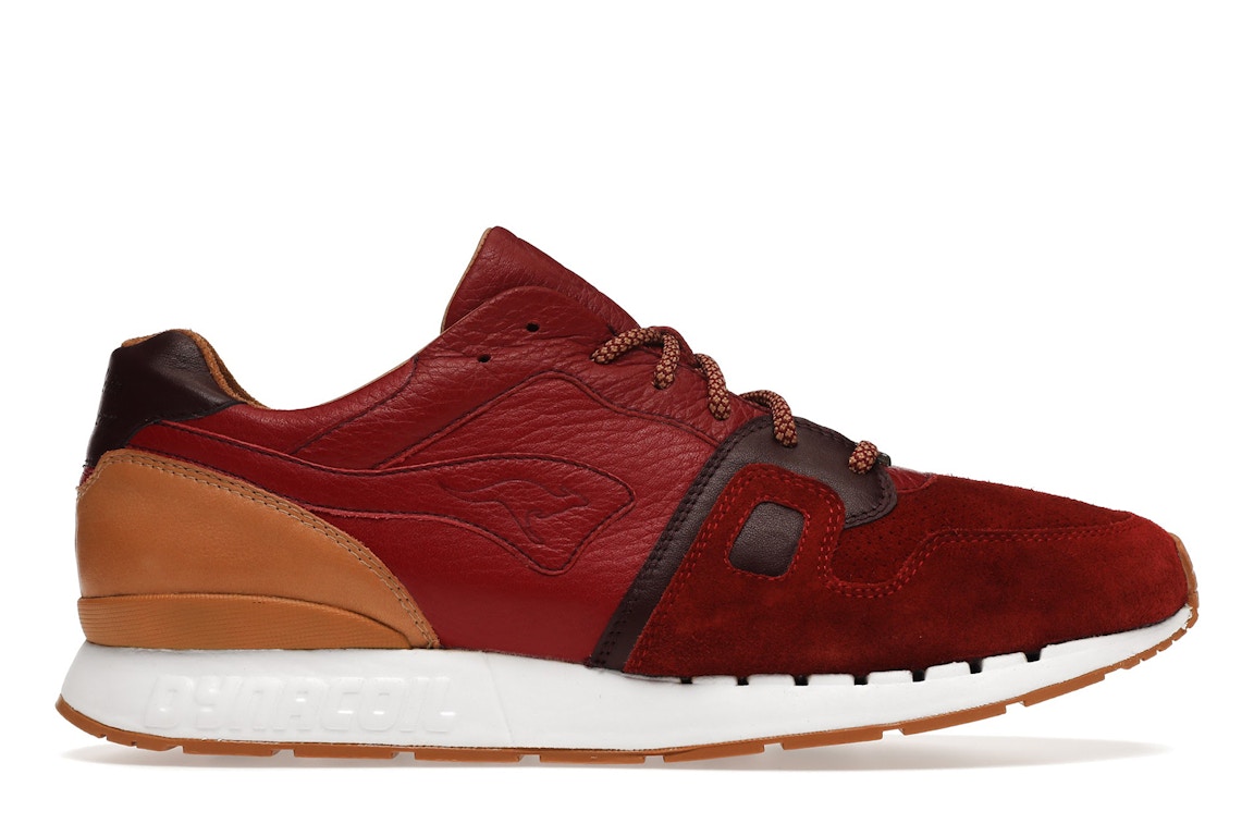 Click to view more detailed imagery on our partner's website Pre-owned Kangaroos Omnicoil 2 Afew Jelly In Jelly Red/peanut Butter