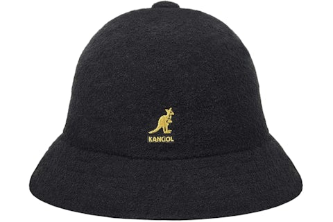 Kangol Bucket Bermuda Hat Black/Gold Men's GB