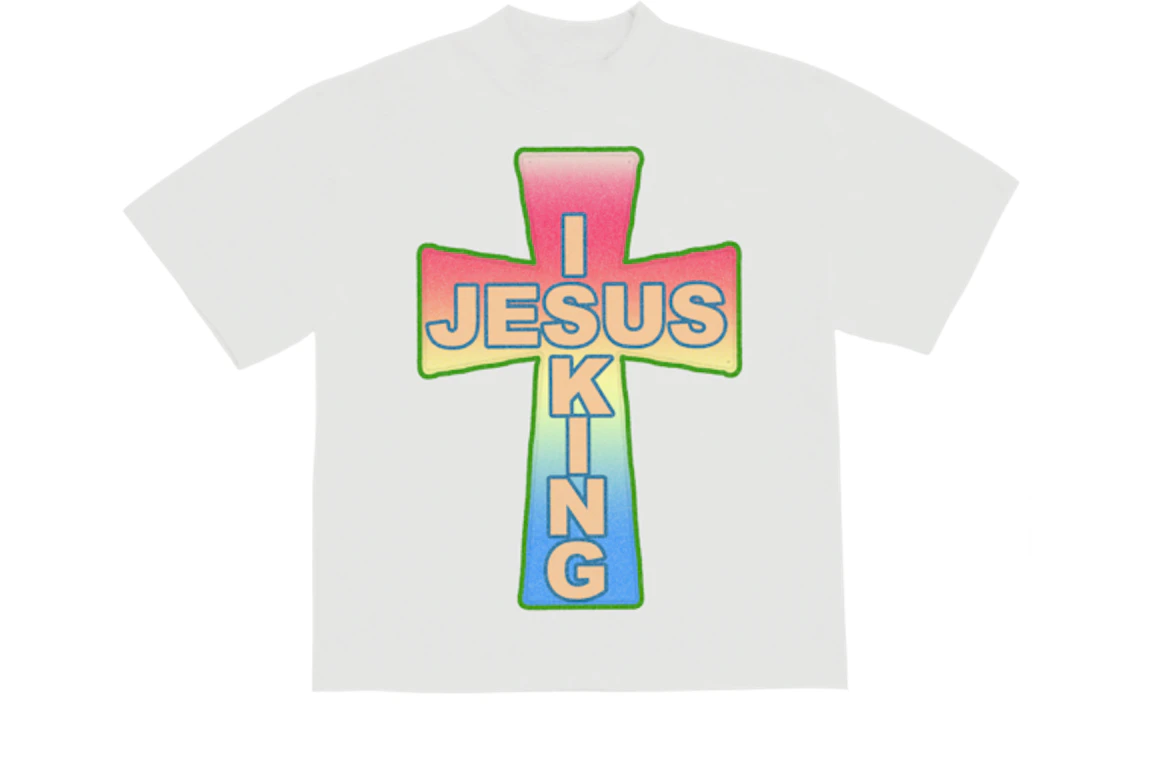 Kanye West AWGE for JIK Cross T-Shirt White