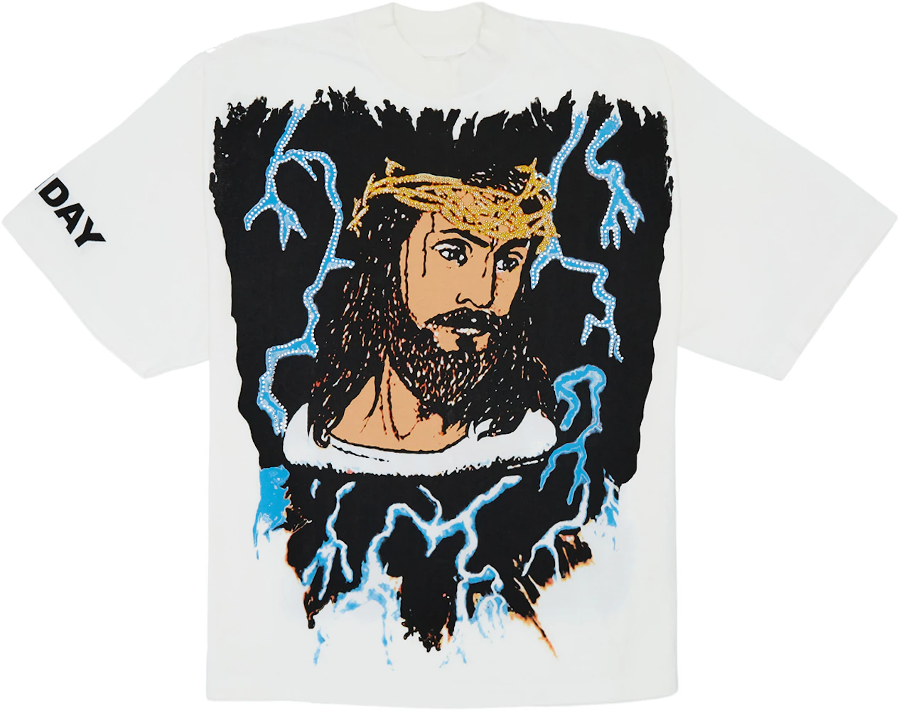 Kanye West AWGE for JIK Lightning T-Shirt Multi Men's - FW19 - US