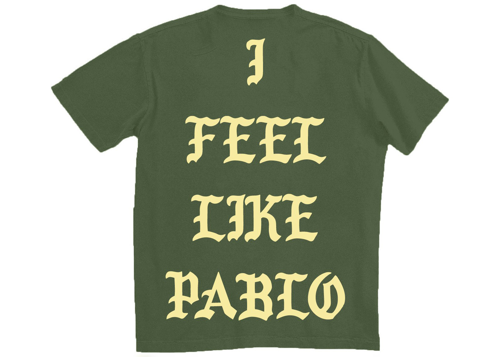 Kanye West Amsterdam Pablo Pop-Up I Feel Like Pablo T-shirt
