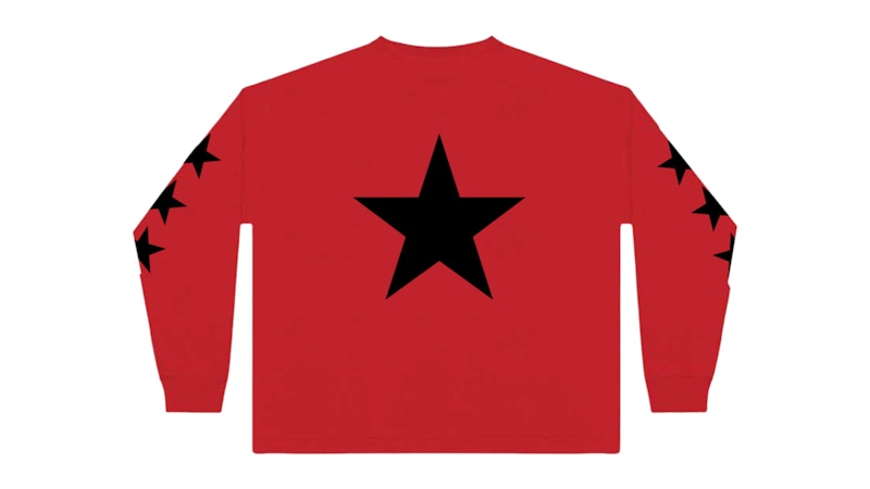 Kanye West Bully LS-O3 Ye Live Tee Red Men's - SS26 - US