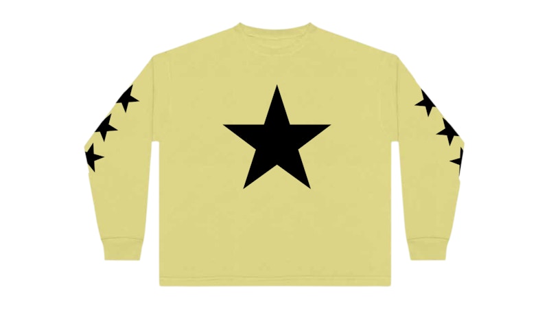 Kanye West Bully LS-O3 Ye Live Tee Yellow Men's - SS26 - US