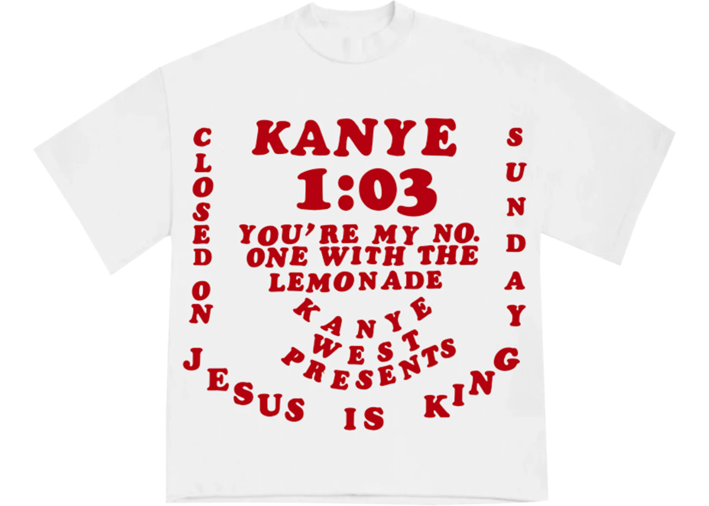 Kanye West CPFM for JIK III T-Shirt White - FW19 Men's - US