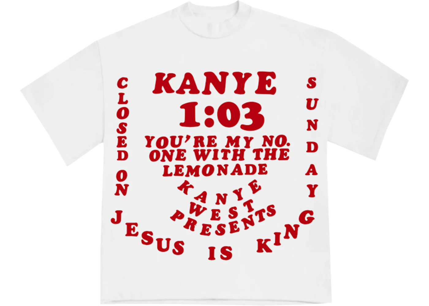 Kanye West CPFM for JIK III T-Shirt White Men's - FW19 - US Kanye West CPFM for JIK III T-Shirt White Men's - FW19 - US