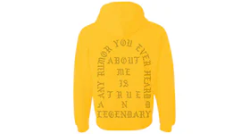 Kanye West Cape Town Pablo Pop-Up True And Legendary Hoodie Gold