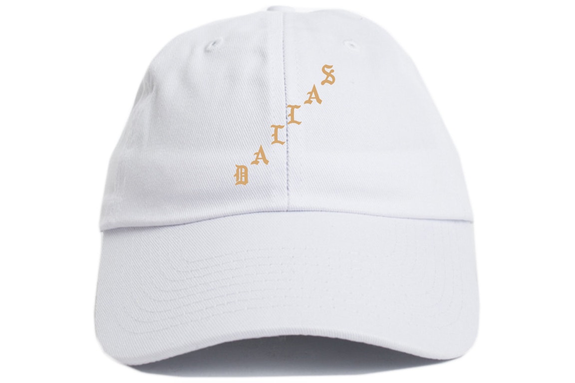 Pre-owned Kanye West Dallas Pablo Pop-up Hat White