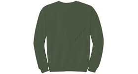Kanye West Dallas Pablo Pop-Up Perfect Crewneck Military Green
