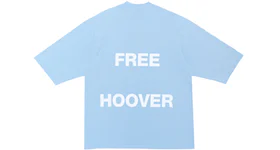 Kanye West & Drake Free Hoover Long T-shirt Light Blue