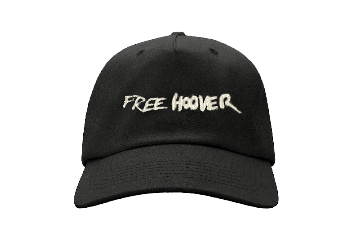 Pre-owned Kanye West Free Hoover Hat Black