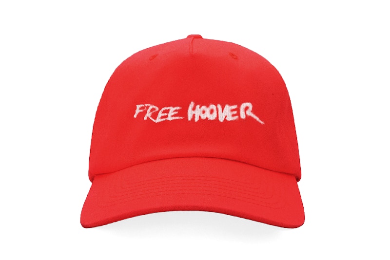 Pre-owned Kanye West Men's  Free Hoover Hat In Red