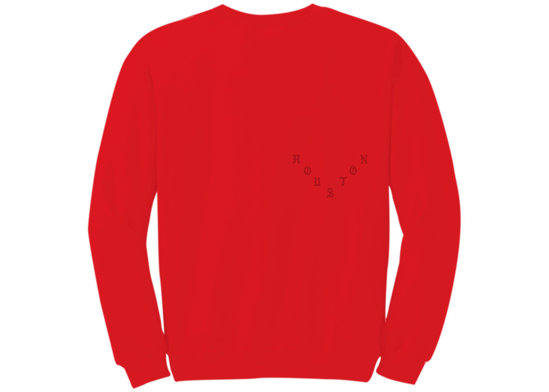 Kanye West Houston Pablo Pop-Up Perfect Crewneck Red メンズ - JP