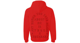 Kanye West Houston Pablo Pop-Up True And Legendary Hoodie Red