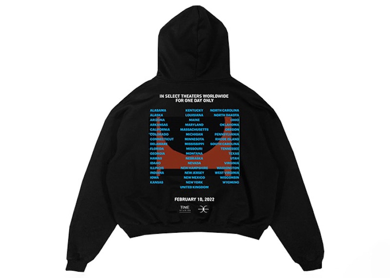 Kanye west black on sale hoodie