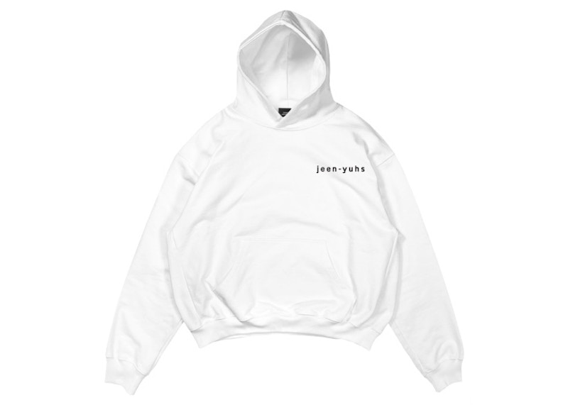 Kanye West Jeen-Yuhs Hoodie White 男装- SS22 - CN