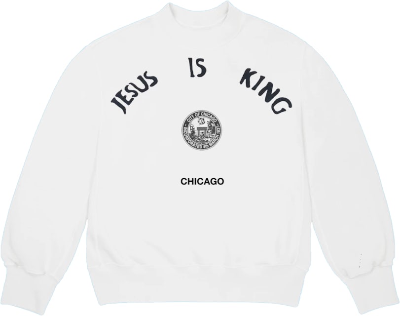 Kanye West Jesus Is King Chicago Seal Crewneck White メンズ - FW19 ...