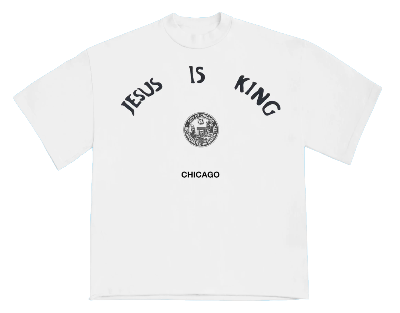 直販安いKanye West Jesus Is King Chicago T Shirt トップス