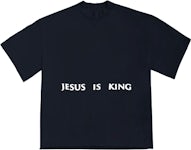 Kanye West Jesus Is King Painting T Shirt Navy