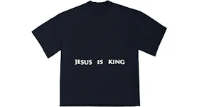 Kanye West Jesus Is King Painting T Shirt Navy