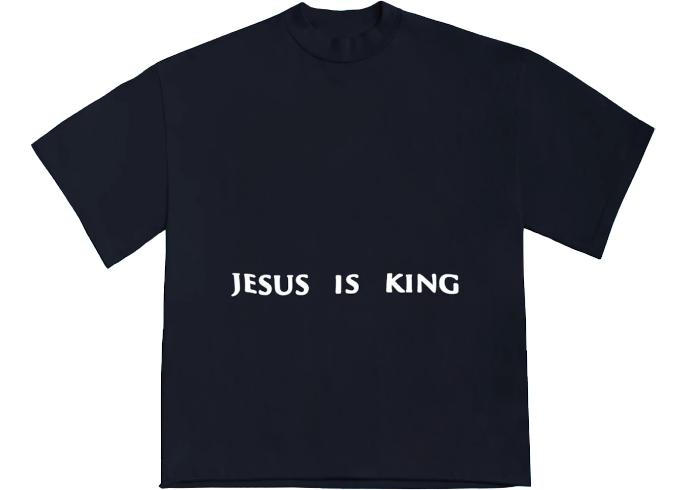 Kanye West Jesus Is King Painting T Shirt Navy Men s FW19 US