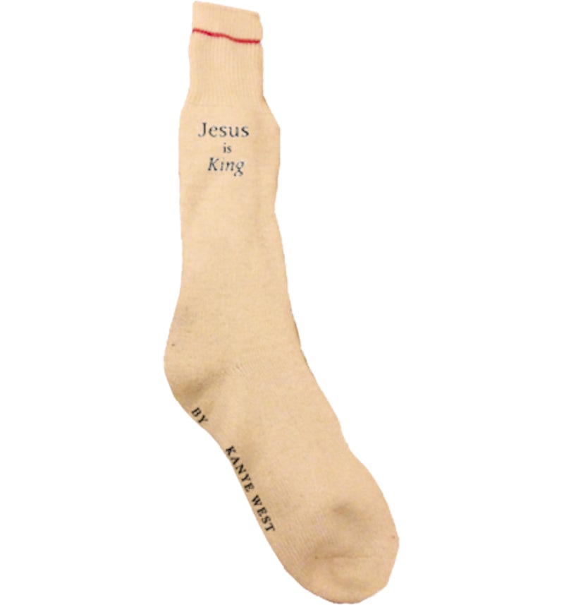 Kanye west socks cheap