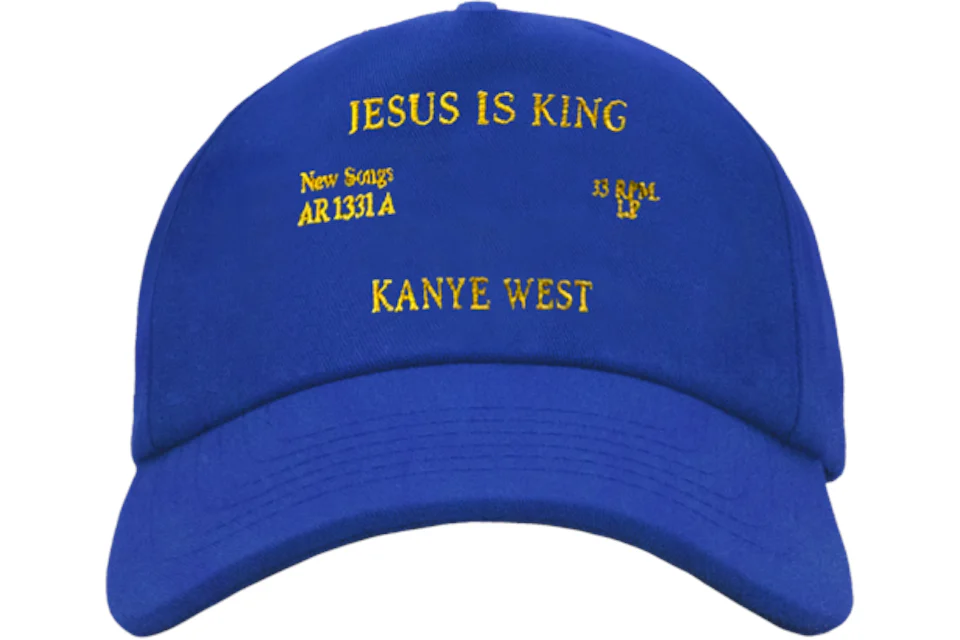 Kanye West Jesus Is King Vinyl I Hat Blue