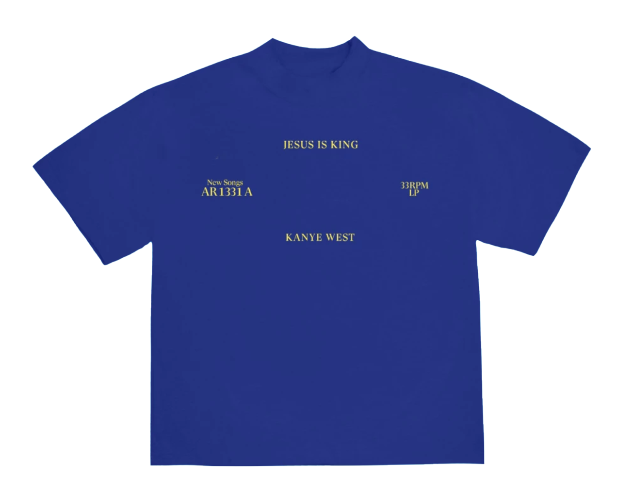 【即日可】jesus is king Kanye West 半袖Tシャツ 新品 040 Tシャツ/カットソー(半袖/袖なし)