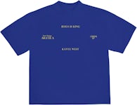 Kanye West Jesus Is King Vinyl I T-Shirt Blue