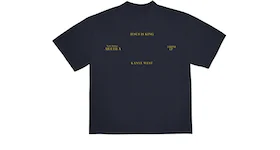 Kanye West Jesus Is King Vinyl II T-Shirt Navy