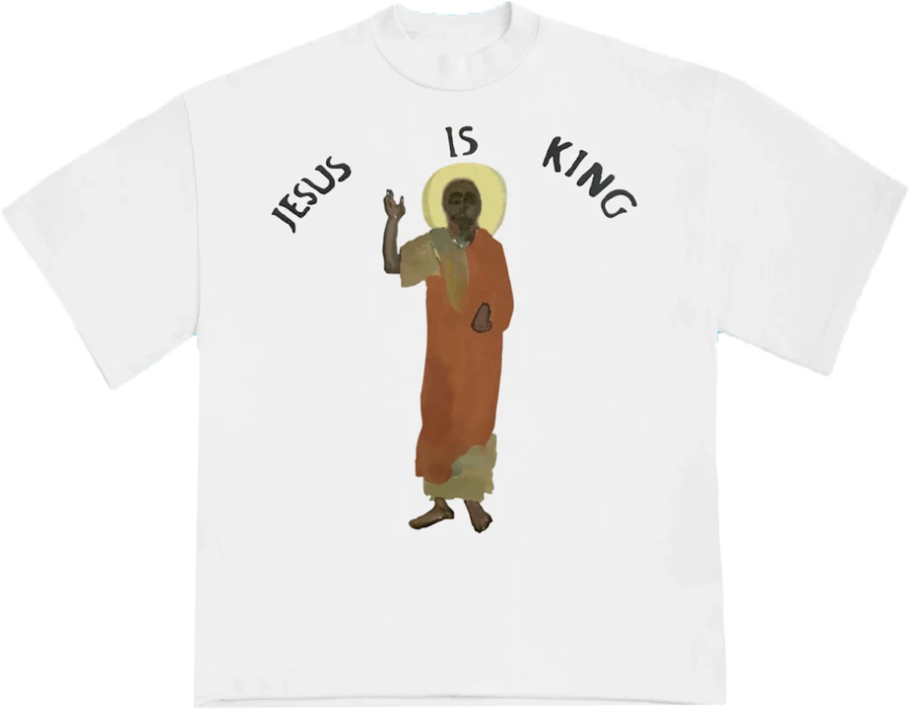 katastrofale tyv dom Kanye West Jesus Is King T Shirt White Men's - FW19 - US