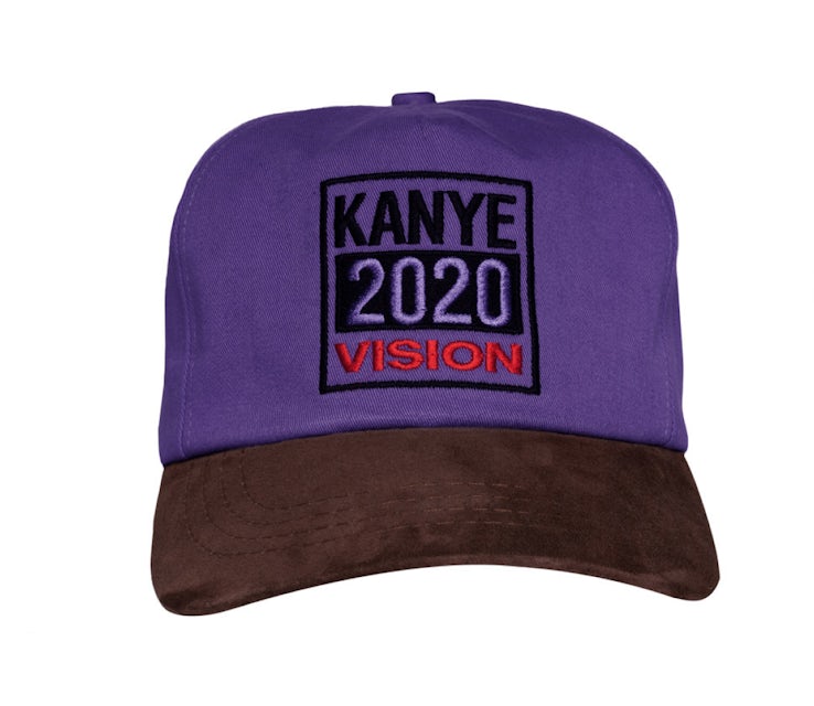 Kanye West Kanye 2020 Vision Hat Purple