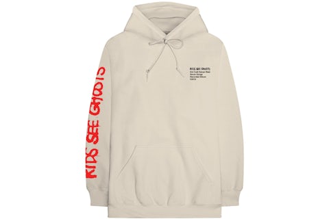 Kanye West Kids See Ghosts Hoodie Beige SS18 US