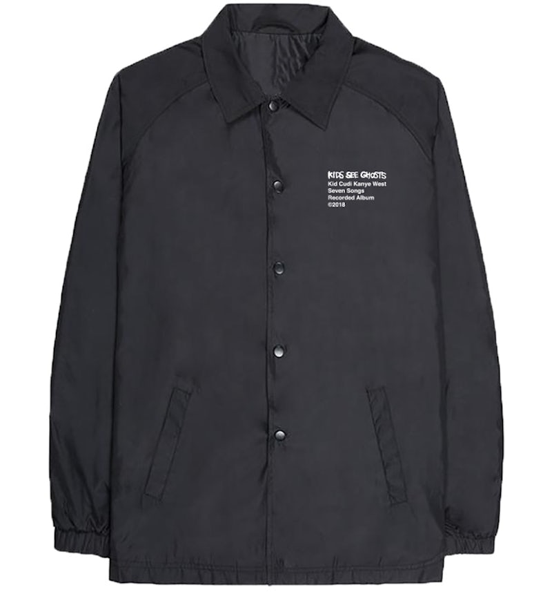 Kanye West Kids See Ghosts Jacket Black SS18 US