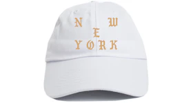 Kanye West New York Pablo Pop-Up Hat White