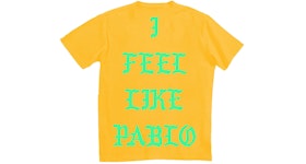 Kanye West Philadelphia Pablo Pop-Up I Feel Like Pablo T-shirt Gold