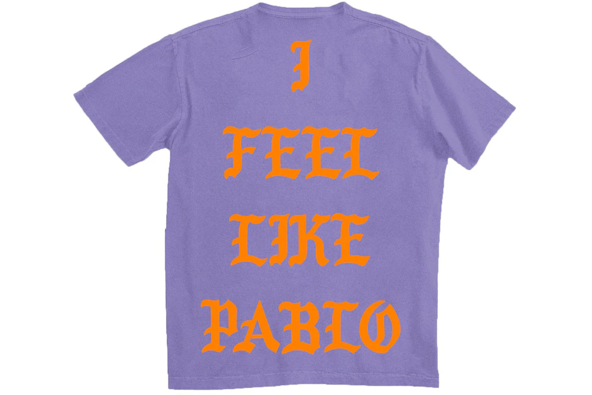 Kanye West Portland Pablo Pop-Up I Feel Like Pablo T-shirt Violet