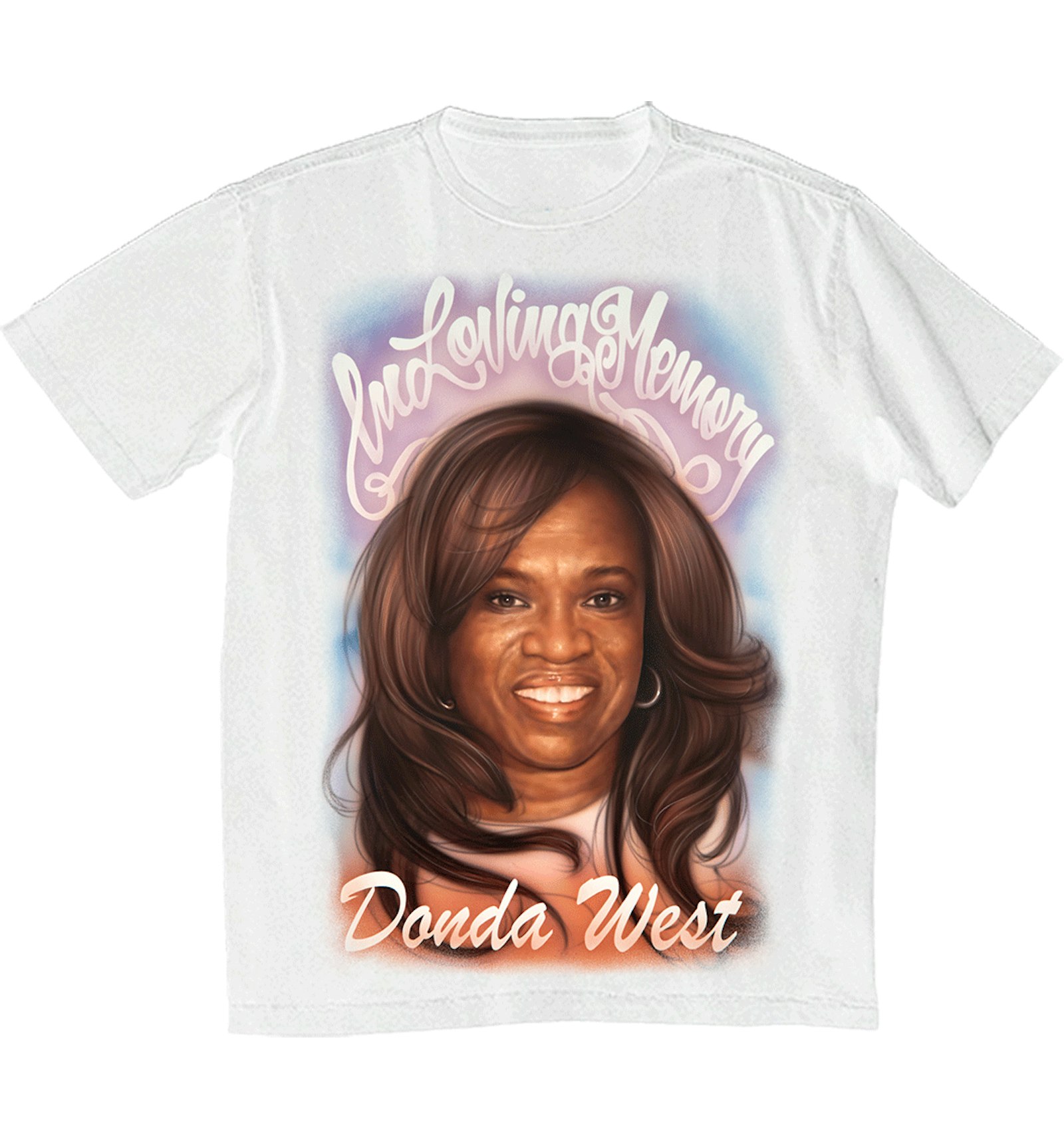 Kanye West Saint Pablo In Loving Memory T-shirt White Men's - US