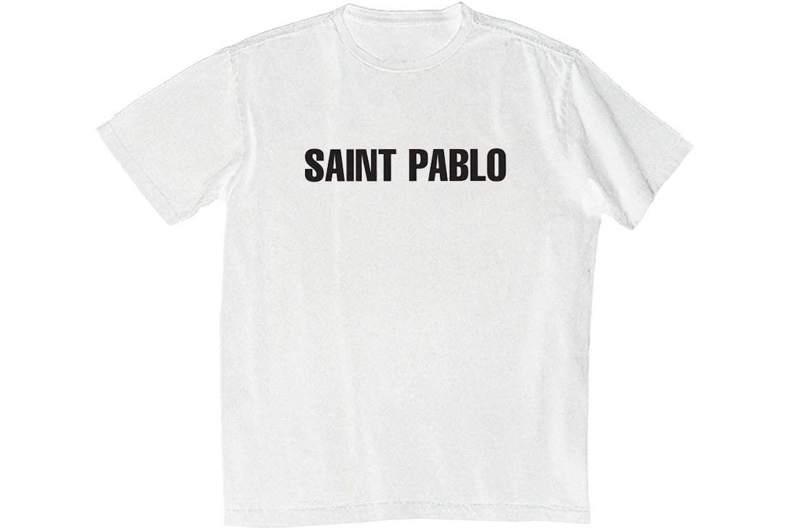 Kanye West Saint Pablo T-shirt White