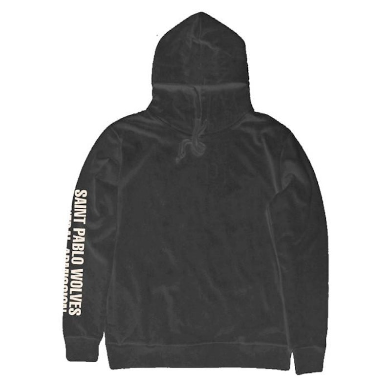 Kanye West Saint Pablo Wolves Hoodie Sand Men's - US