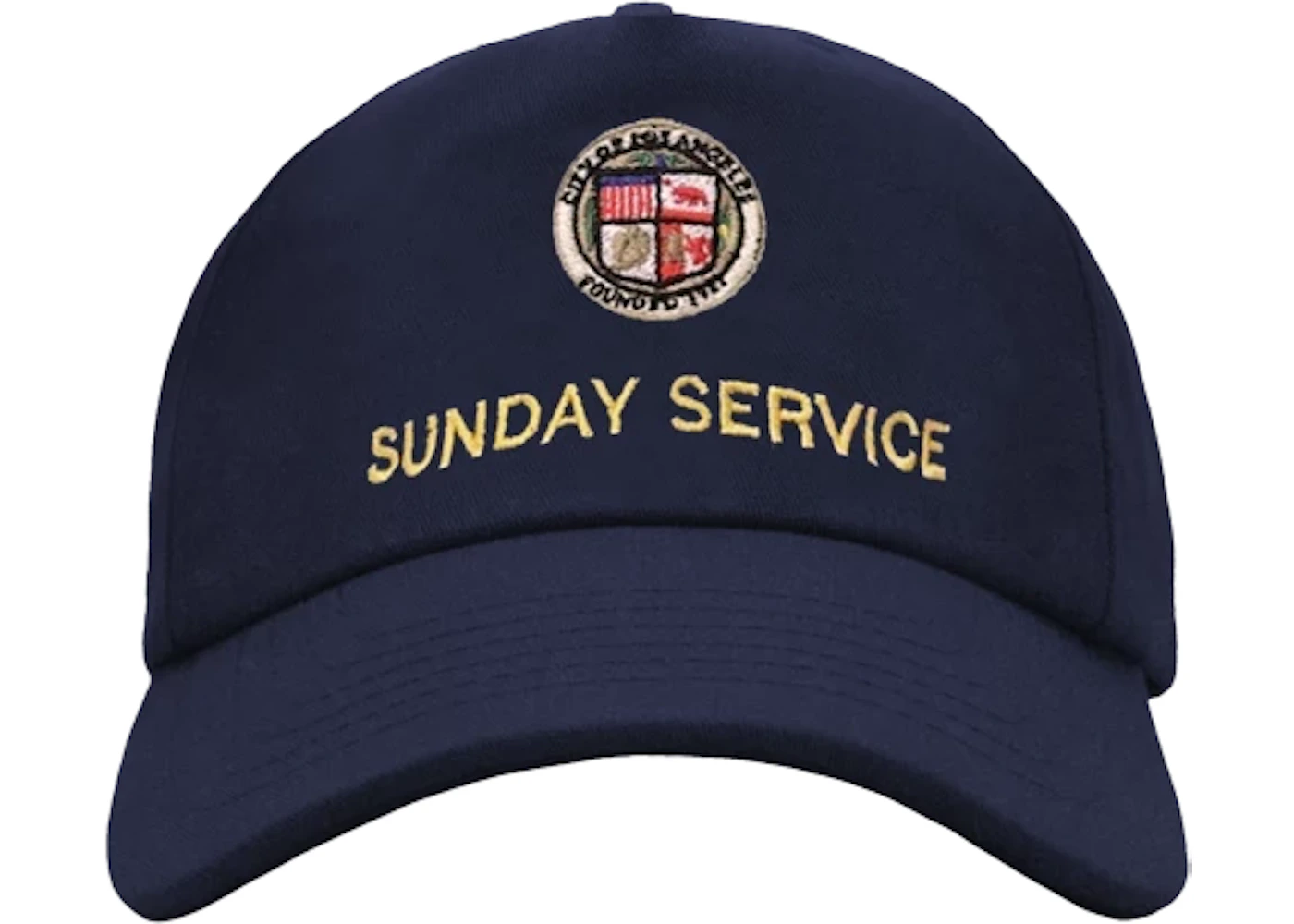 Kanye West Sunday Service Hat Navy Men's - FW19 - US Kanye West Sunday Service Hat Navy Men's - FW19 - US