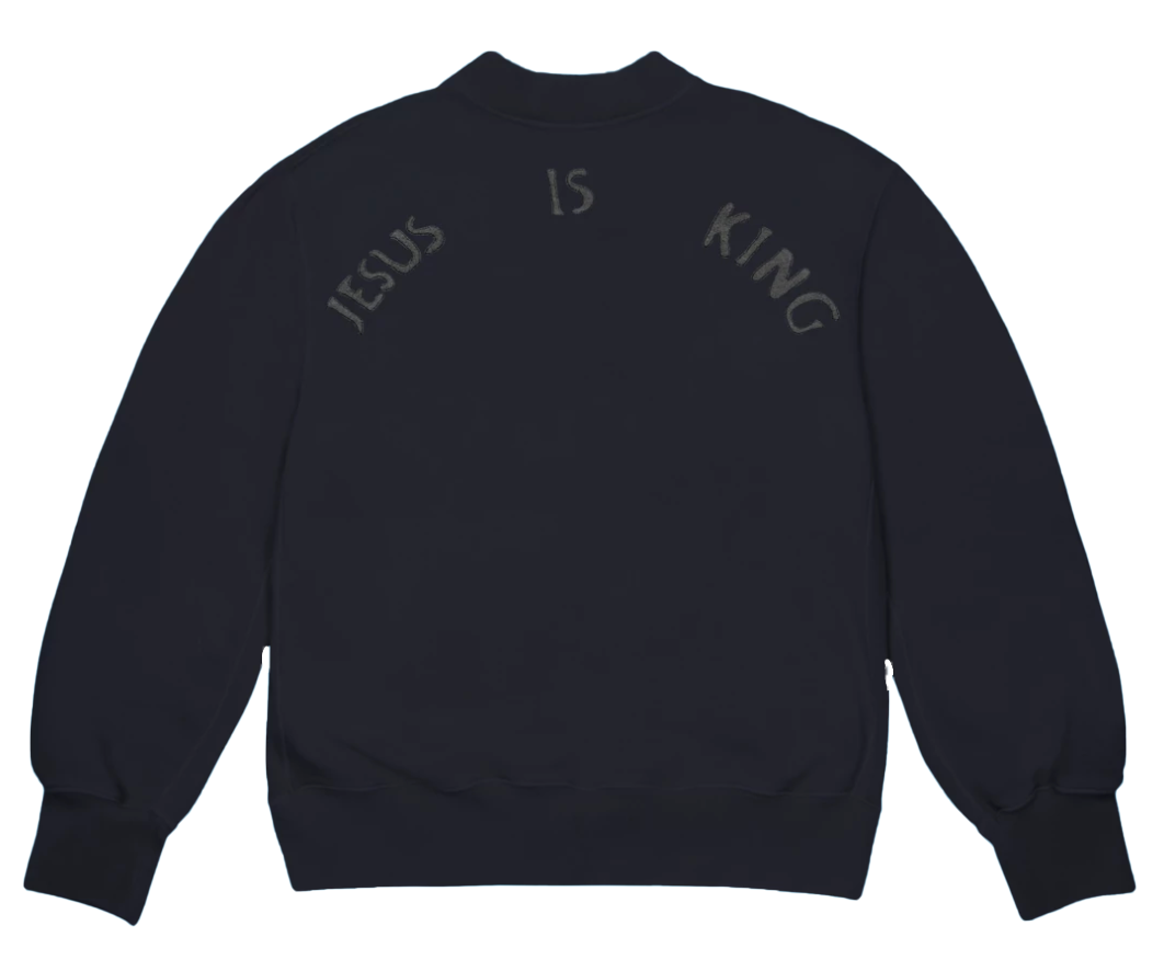 Kanye West Sunday Service New York I Crewneck Navy Men's - FW19 - US