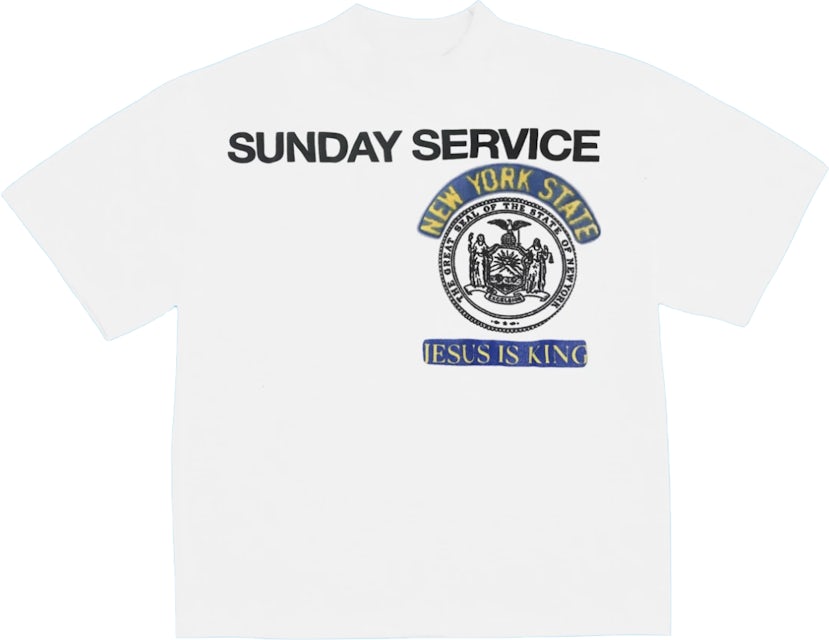 Kanye West Sunday Service New York III T Shirt White - FW19 メンズ ...