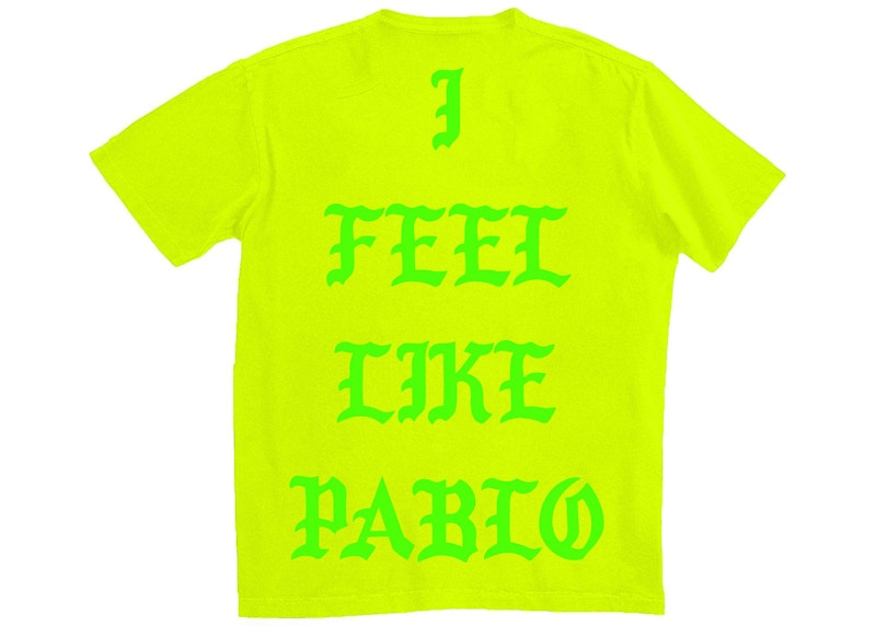 Kanye West Sydney Pablo Pop Up I Feel Like Pablo T shirt Green