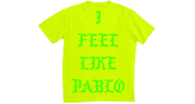 Kanye West Sydney Pablo Pop-Up I Feel Like Pablo T-shirt Green