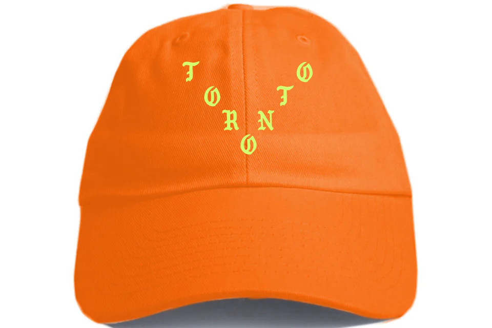 Kanye West Toronto Pablo Pop-Up Hat Safety Orange