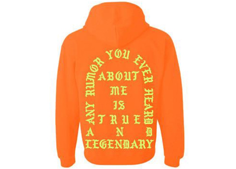 Pablo hot sale orange sweatshirt