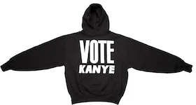 Kanye West Vote Kanye Hoodie Black