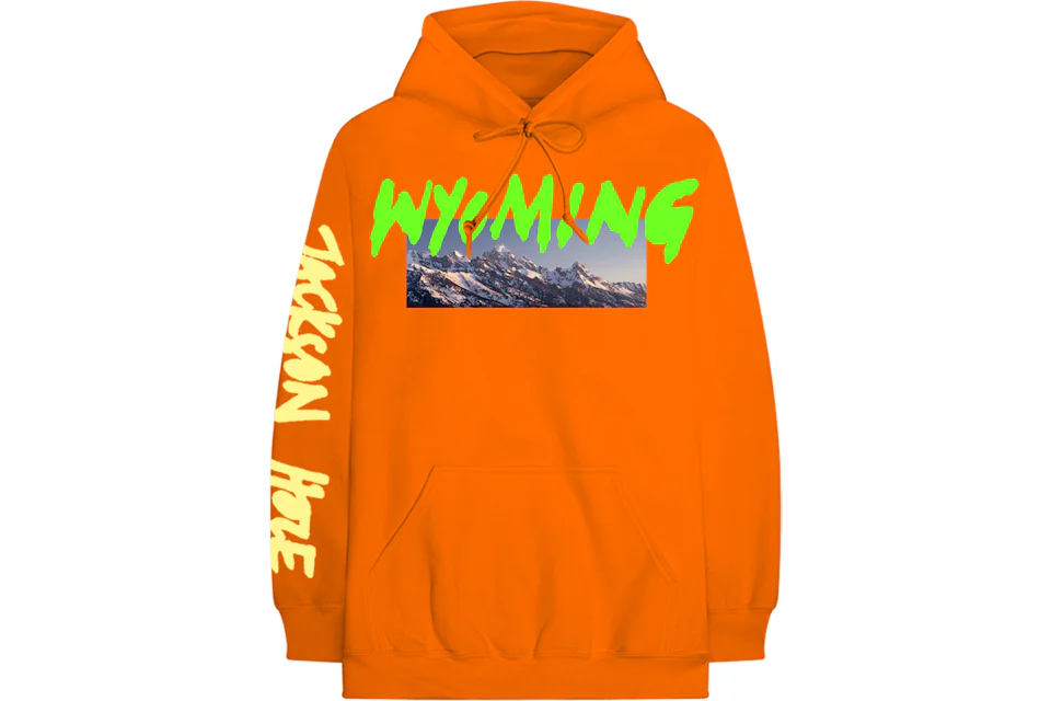 Orange yeezy hoodie hotsell