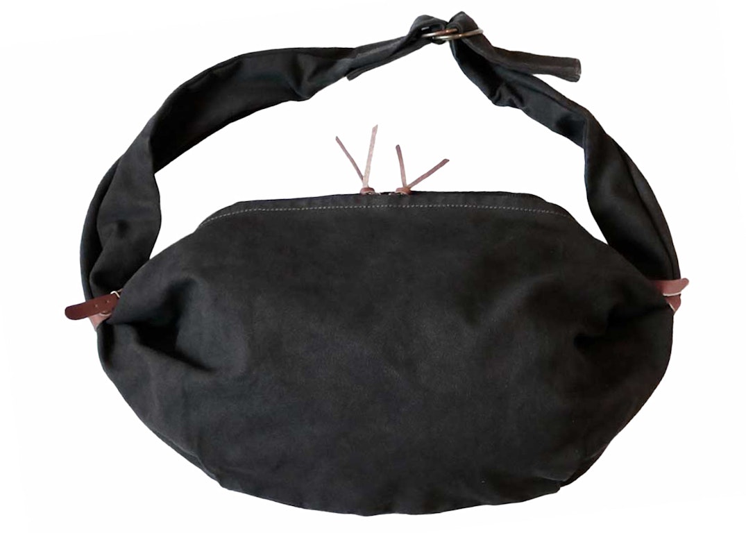 Pre-owned Kapital #6 Canvas Snufkin Bag Black